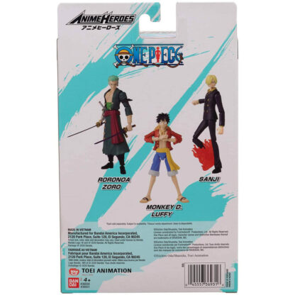 Figure Monkey D Luffy Anime Heroes One Piece 16cm 4